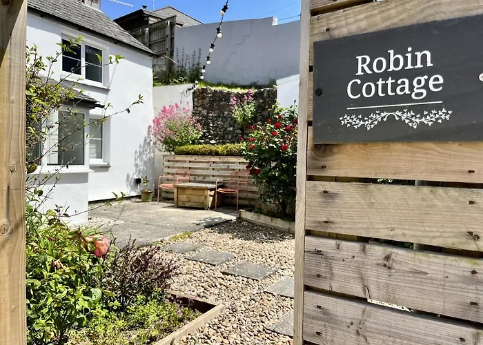 Robin Cottage One Bedroom Cottage Near Perranporth Beach With Parking & Wifi - Robin Cottage